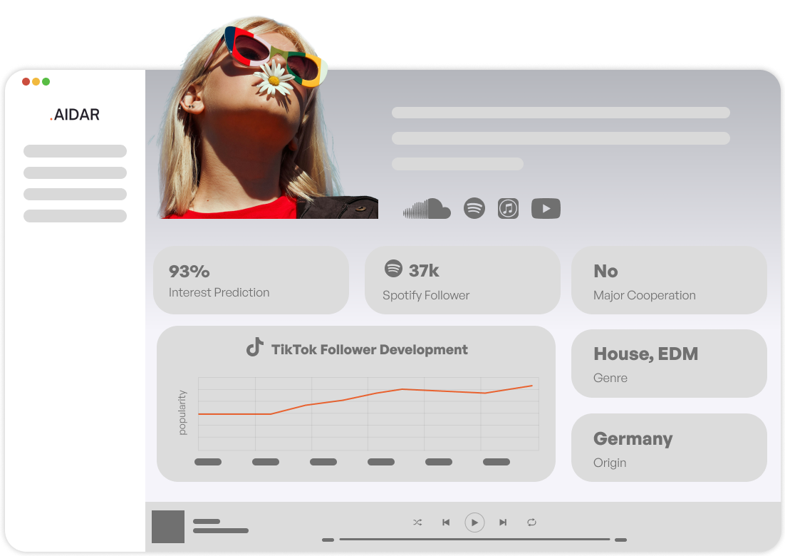 Artist Profile Dashboard